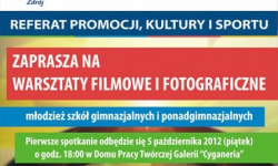 Warsztaty filmowe i fotograficzne
