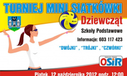 Turniej Mini Siatkówki dla dziewcząt 