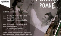 "Pomnę, pomnę" - spektakl teatralny w Bystrzycy Kłodzkiej