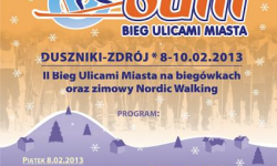 II Bieg Ulicami Miasta w Dusznikach-Zdroju