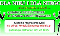 Złóż życzenia na Expressie-Miejskim.pl