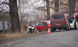 Wypadek w Kamieńcu Ząbkowickim. Jedna osoba poszkodowana