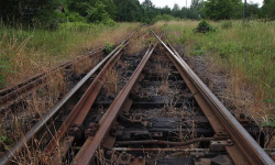 Ukradli 750 kg torów kolejowych