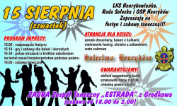 Zapraszamy na Festyn w Henrykowie