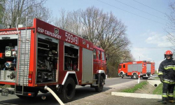 Pożar szopy w Ciepłowodach