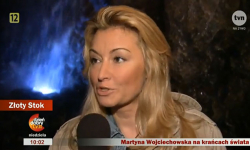 Martyna Wojciechowska w Złotym Stoku