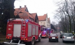 Straż pożarna interweniowała w starostwie powiatowym