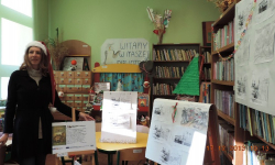Gość z Portugalii w Bibliotece Publicznej gminy Kłodzko