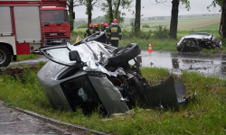 Olbrachcice Wielkie: Wypadek, droga zamknięta