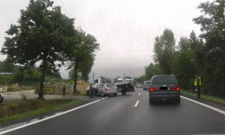 Dwie kolizje na krajowej ósemce