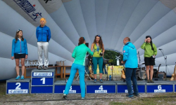 Agnieszka Malik na podium