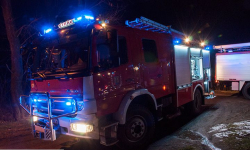 Pożar domu przy Ptasiej i inne zdarzenia