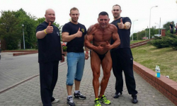 Marek Zapotoczny z medalem mistrzostw Polski