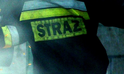 Pożar zboża między Stoszowicami a Przedborową