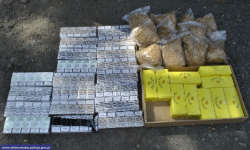 Zatrzymany za posiadanie krajanki tytoniowej i papierosów bez akcyzy