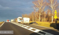 Kolizja w Szklarach. Utrudnienia w ruchu [AKTUALIZACJA]