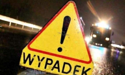 Wypadek za Kamieńcem Ząbkowickim w stronę Paczkowa. Dwie osoby trafiły do szpitala