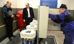 Dawniej były tu pompy napędzane parą. Dziś głównie elektronika
