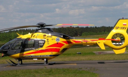 Wypadek w parku linowym. Znów interweniował helikopter