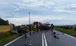Trzy osoby w szpitalu po wypadku na krajowej ósemce. Interweniował helikopter LPR [AKTUALIZACJA]