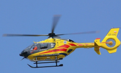 Wypadek podczas prac rolnych. Interweniował helikopter Lotniczego Pogotowia Ratunkowego