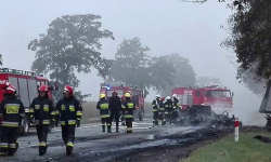 Śmiertelny wypadek na drodze Brzeg – Strzelin 
