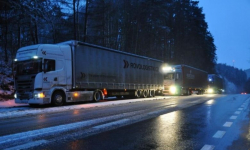 Na krajowej 46 mogą występować utrudnienia. Jedźcie ostrożnie