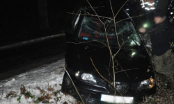 Kobieta dachowała Seatem między Stolcem a Kamieńcem Ząbkowickim