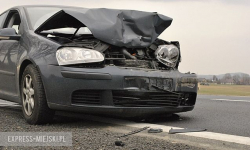 Kolizja  na krajowej „ósemce"  tuż za Braszowicami