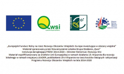 Główne założenia Lokalnej Strategii Rozwoju LGD Qwsi na lata 2014-2020