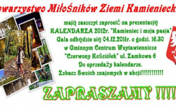 Kamieniec i moja pasja - prezentacja kalendarza na rok 2012