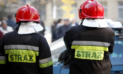 Kolizja dwóch samochodów osobowych w Kalinowicach Dolnych