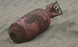 W Lutomierzu znaleziono minę przeciwpiechotną, w Ciepłowodach pociski artyleryjskie [raport policji]