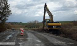 Przebudowa drogi powiatowej Dzbanów – Ożary przebiega zgodnie z planem [FOTO]