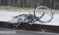 Potrącenie na krajowej „ósemce” [FOTO] [AKTUALIZACJA]