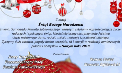 Życzenia bożonarodzeniowe od władz powiatu ząbkowickiego