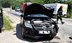 Zderzenie trzech pojazdów w Kamieńcu Ząbkowickim [foto] [aktualizacja]