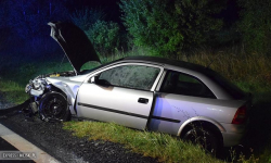 Wypadek z udziałem trzech pojazdów na krajowej ósemce [foto] [aktualizacja]
