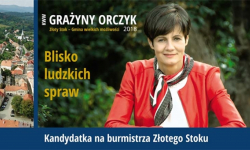 Grażyna Orczyk - kandydatka na burmistrza Złotego Stoku. Blisko ludzkich spraw