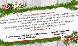 Życzenia Starosty z okazji Świąt Bożego Narodzenia