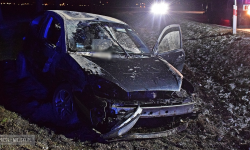 Alarm przerwał wigilijną wieczerzę strażaków. Zderzenie dwóch osobówek [foto] [aktualizacja]