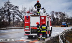 Strażacy pomagali policji. Gasili też pożary i interweniowali przy kolizjach [raport strażaków]