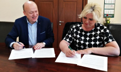 Pomoc gminy Ziębice dla podstacji pogotowia