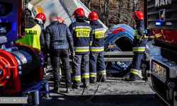 Liczne pożary nieużytków. Były też kolizje i pomoc nieprzytomnej kobiecie [raport straży pożarnej]