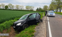 Zderzenie Skody i Volkswagena między Stoszowicami a Ząbkowicami Śląskimi [foto] [aktualizacja]