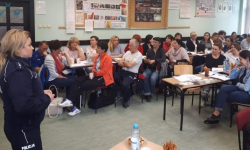 Szkolenie z procedury zakładania „Niebieskiej Karty” w Kamieńcu Ząbkowickim