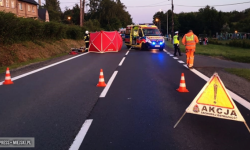 Tragiczny wypadek w Szklarach: Motocyklem kierował policjant [video]