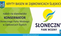 Nabór pracowników na stanowisko konserwatora do Słonecznego Parku Wodnego w Ząbkowicach Śląskich