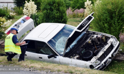 Wypadek drogowy w Lubnowie. Lądował helikopter LPR [foto]