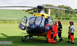 Zabezpieczali lądowania śmigłowca, gasili pożary i usuwali z jezdni powalone drzewa [raport]